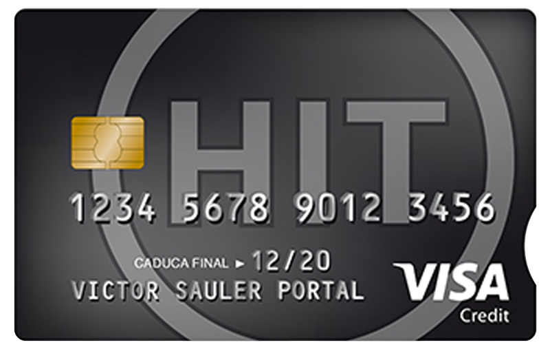 tarjeta visa hit