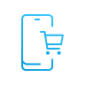 Mobile trolley icon