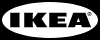 IKEA logotipoa (zuria eta beltza)